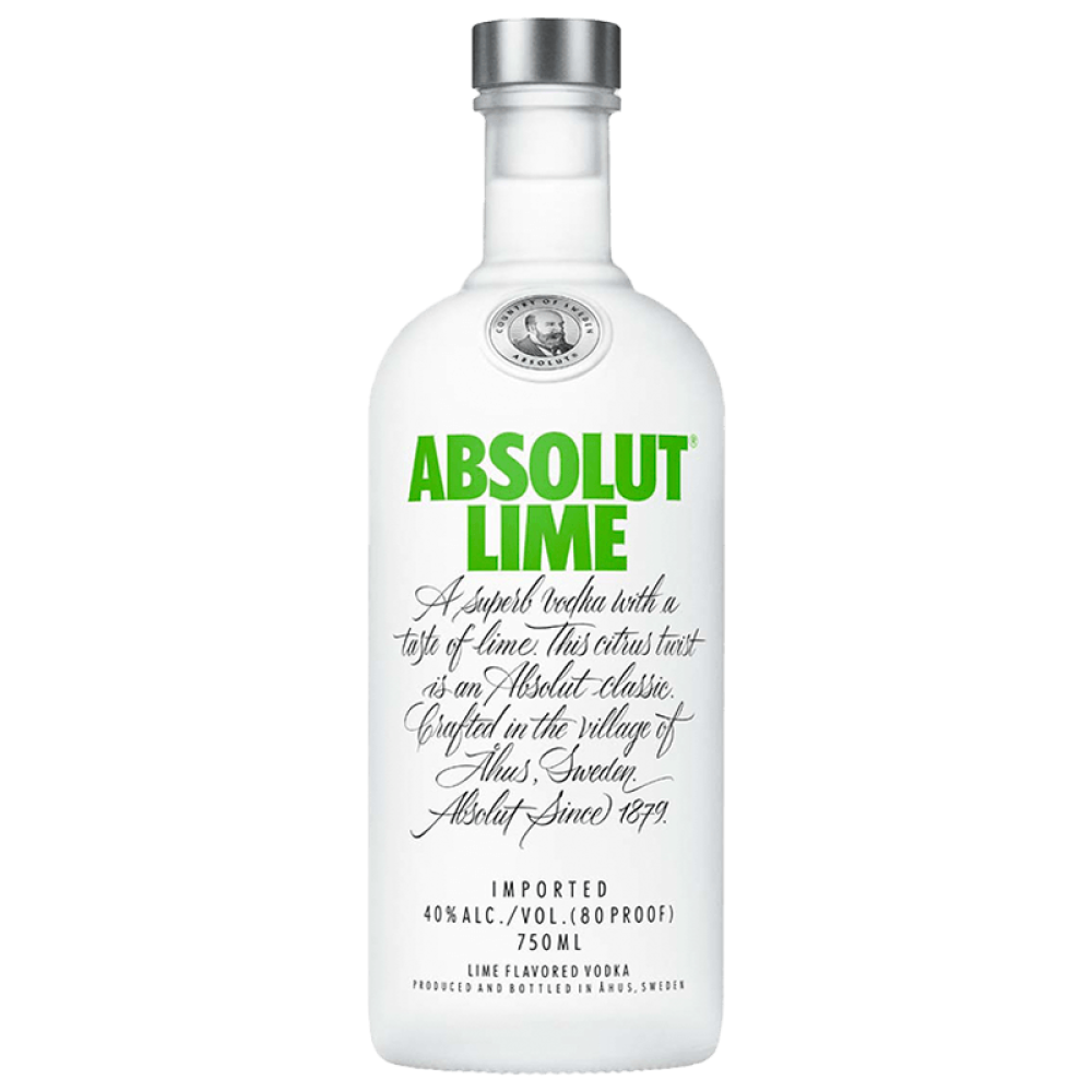 VODKA ABSOLUT LIME 750 ML