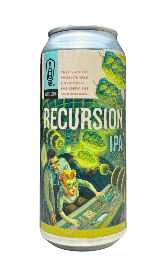 BOTTLE LOGIC RECURSION IPA 473 ML