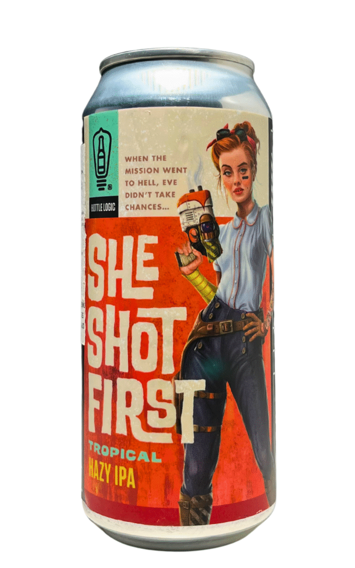 BOTTLE LOGIC SHE SHOT FIRST HAZY IPA 473 ML