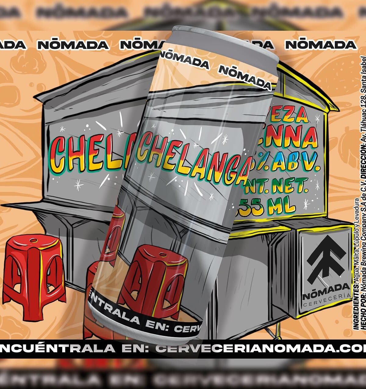 NOMADA CHELANGA VIENNA 473 ML