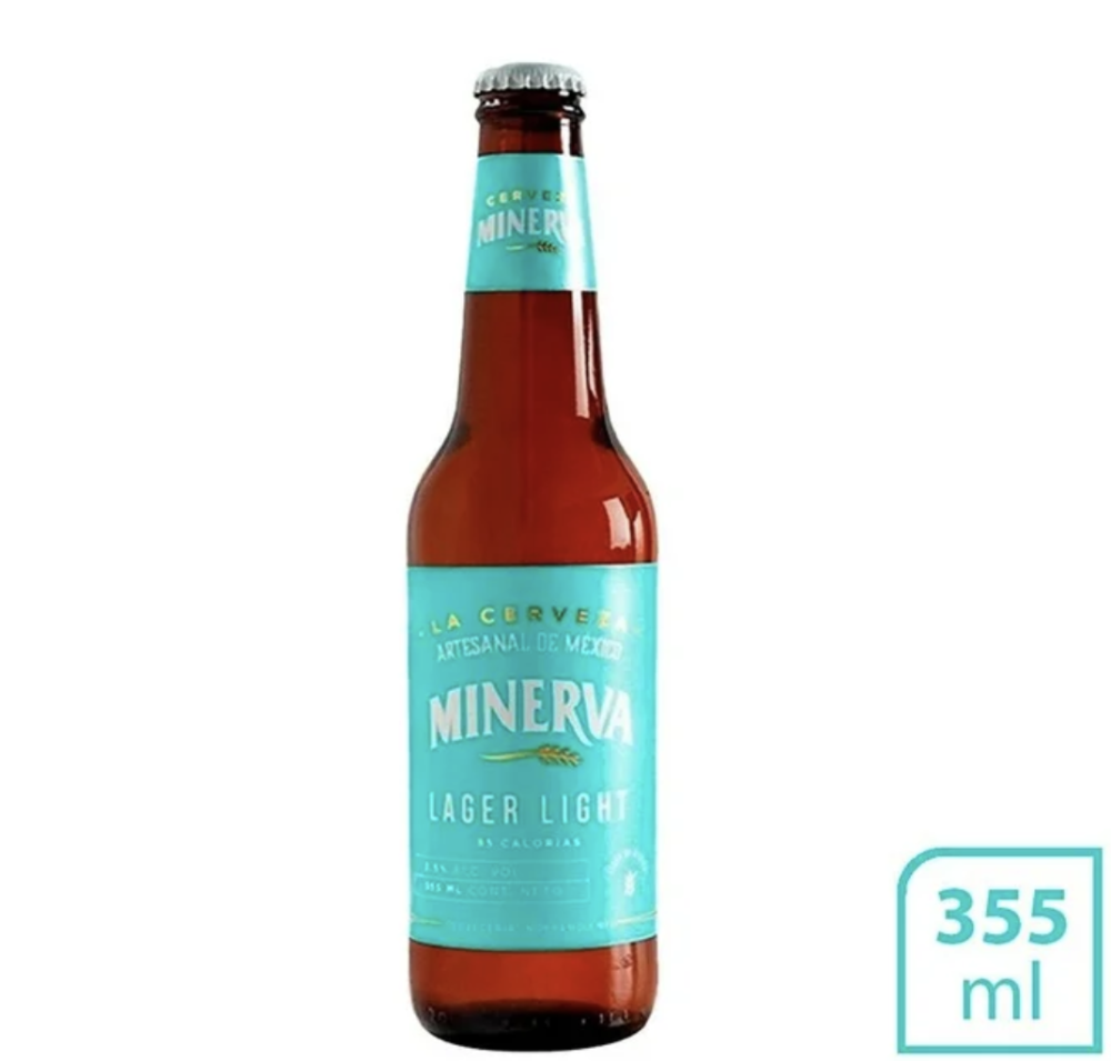MINERVA LAGER LIGHT 355 ML